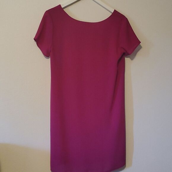 LULUS FREESTYLE MAGENTA  SHIFT DRESS S - Picture 6 of 6